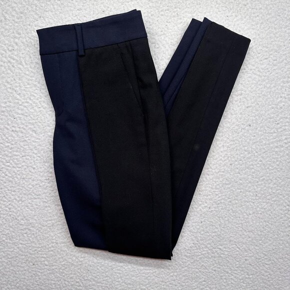 Vince Contrast Color Block Pants Size 00 - Picture 1 of 12